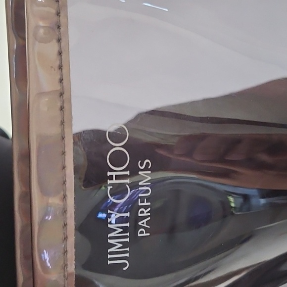 Jimmy Choo Gray and Silver Tote Bag Modern Design With Included Wallet - Picture 9 of 9